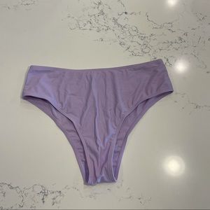 Purple high waisted Shein Bikini bottom women’s L